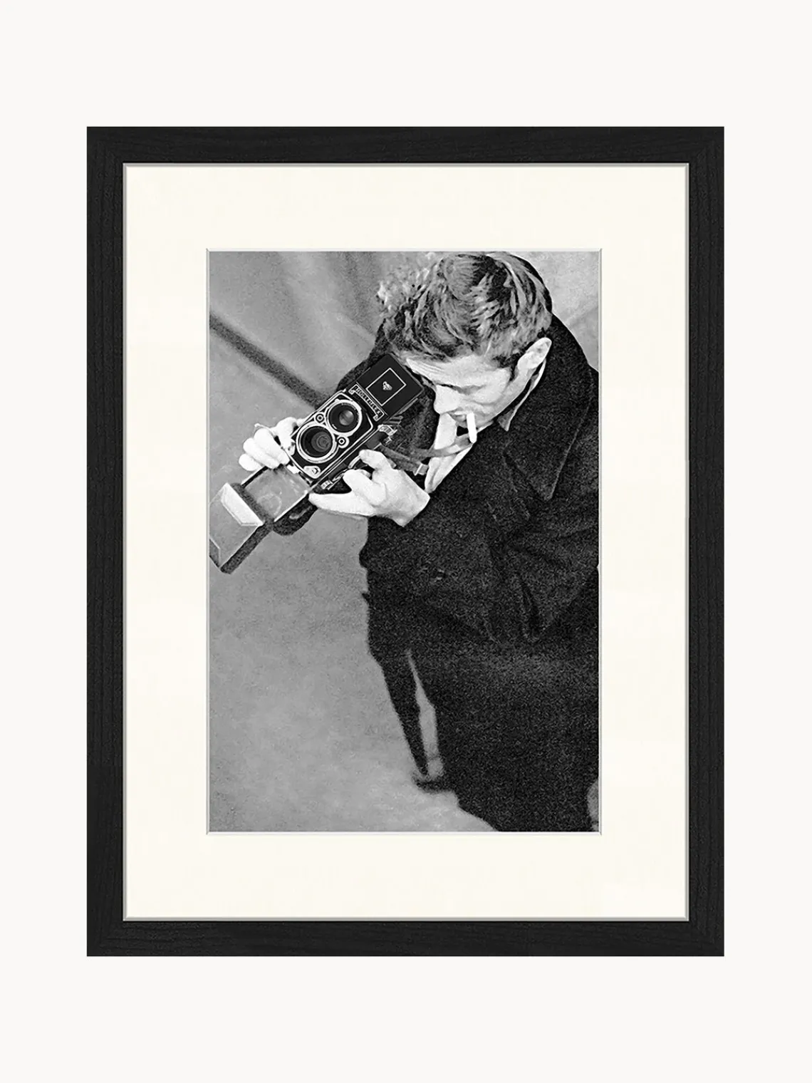 New Any Image Photographie encadrée James Dean with Camera