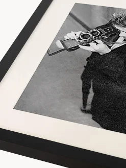 New Any Image Photographie encadrée James Dean with Camera