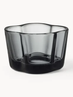 Hot iittala Photophore Alvar Aalto Gris foncé, transparent