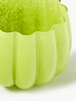 Best Pols Potten Photophore en verre soufflé Melon Vert clair