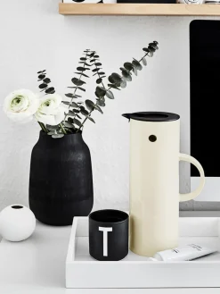 Clearance stelton Pichet isotherme EM77, 1 L Blanc crème, haute brillance