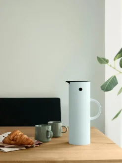 Hot stelton Pichet isotherme EM77, 1 L Bleu ciel, mat