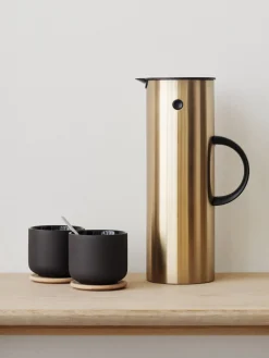 Hot stelton Pichet isotherme EM77, 1 L Doré