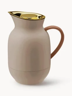 Fashion stelton Pichet isotherme mat Amphora Beige, nougat, doré