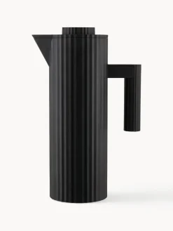 Hot ALESSI Pichet isotherme Plissé, 1 L Noir