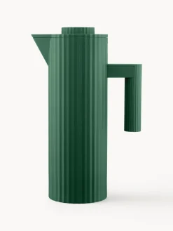 Hot ALESSI Pichet isotherme Plissé, 1 L Vert foncé