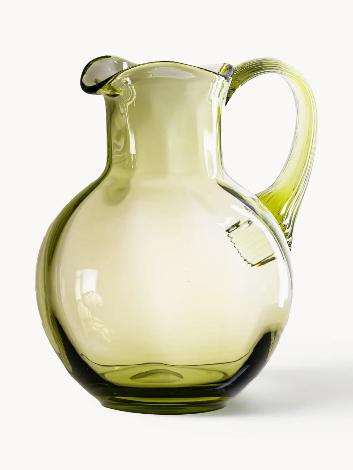 Outlet ANNA VON LIPA Pichet soufflé à la bouche Swirl, 2 L