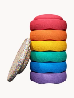 Best Stapelstein Pierres à empiler avec pierre d'équilibre Original, 7 élém. Multicolore