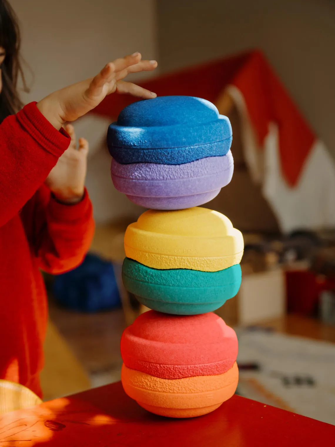 Sale Stapelstein Pierres à empiler Original, 6 élém Multicolore