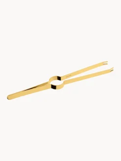 Discount sambonet Pince Living Doré, polissage haute brillance
