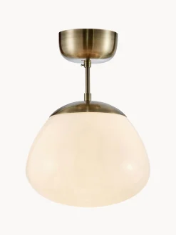 Online Markslöjd Plafonnier Rise Blanc crème, doré