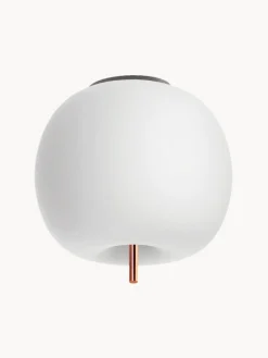 Fashion kdln Plafonnier soufflé bouche Kushi, intensité lumineuse variable Tons cuivre