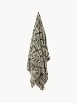 Outlet Bloomingville Plaid avec motif ornemental Gutte