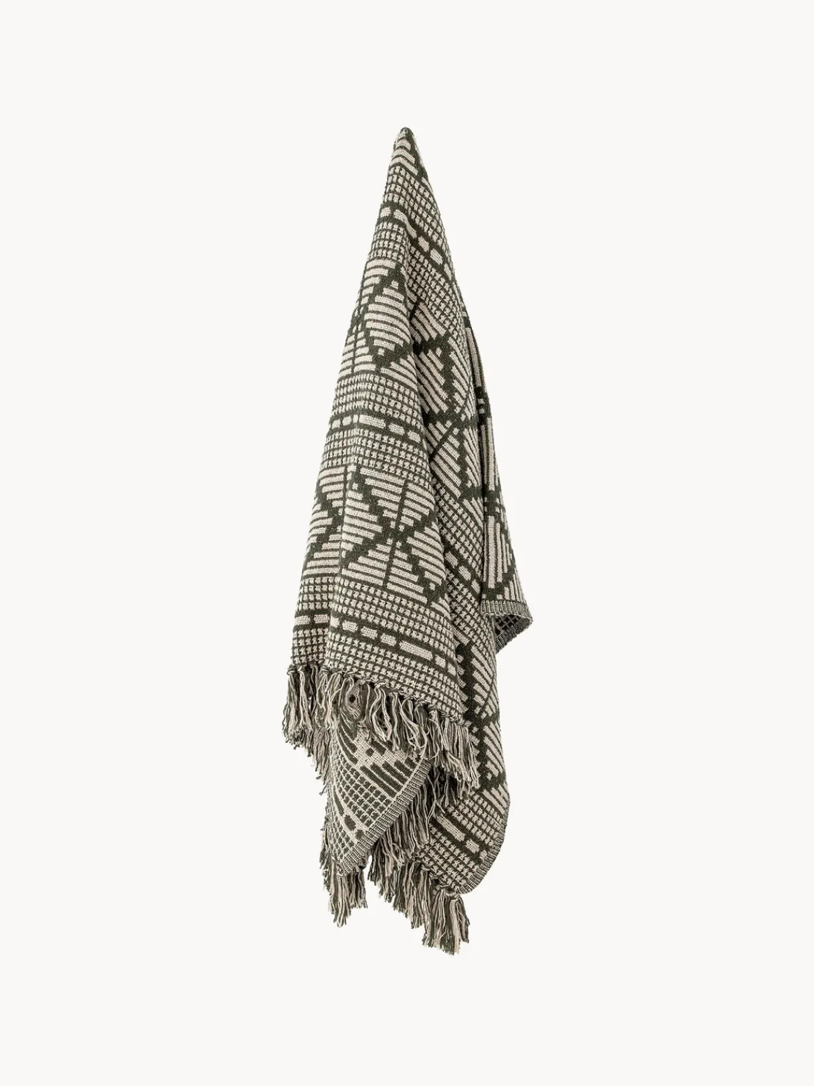 Outlet Bloomingville Plaid avec motif ornemental Gutte