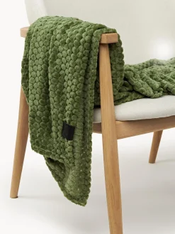Hot Sagaform Plaid doux à surface texturée Maja