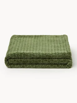Hot Sagaform Plaid doux à surface texturée Maja