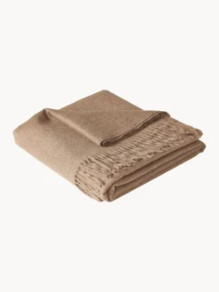 Hot Elvang Plaid en laine d'alpaga Luxury Nougat