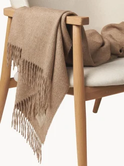Hot Elvang Plaid en laine d'alpaga Luxury Nougat