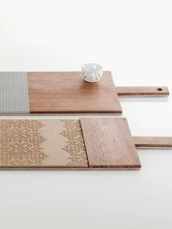 New knIndustrie Planche à découper en bois de noyer Taglio