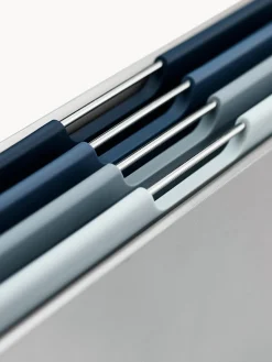 Discount Joseph Joseph Planches à découper avec support Folio, 5 élém. Argenté, tons gris et bleus