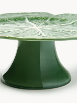Sale BORDALLO PINHEIRO Plat à gâteau peint à la main Cabbage