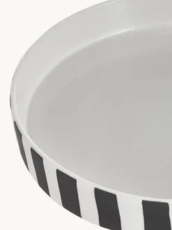 Online Oyoy Living Design Plat à gâteaux en céramique Toppu Noir, blanc