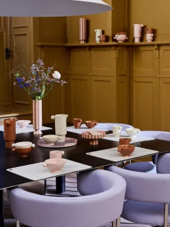 Discount Oyoy Living Design Plat à gâteaux en céramique Toppu Rose pâle, terracotta