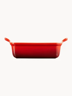 Hot LE CREUSET Plat de cuisson rectangulaire Tradition Tons rouges, haute brillance