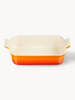 Online LE CREUSET Plat de cuisson rectangulaire Tradition Orangé, haute brillance