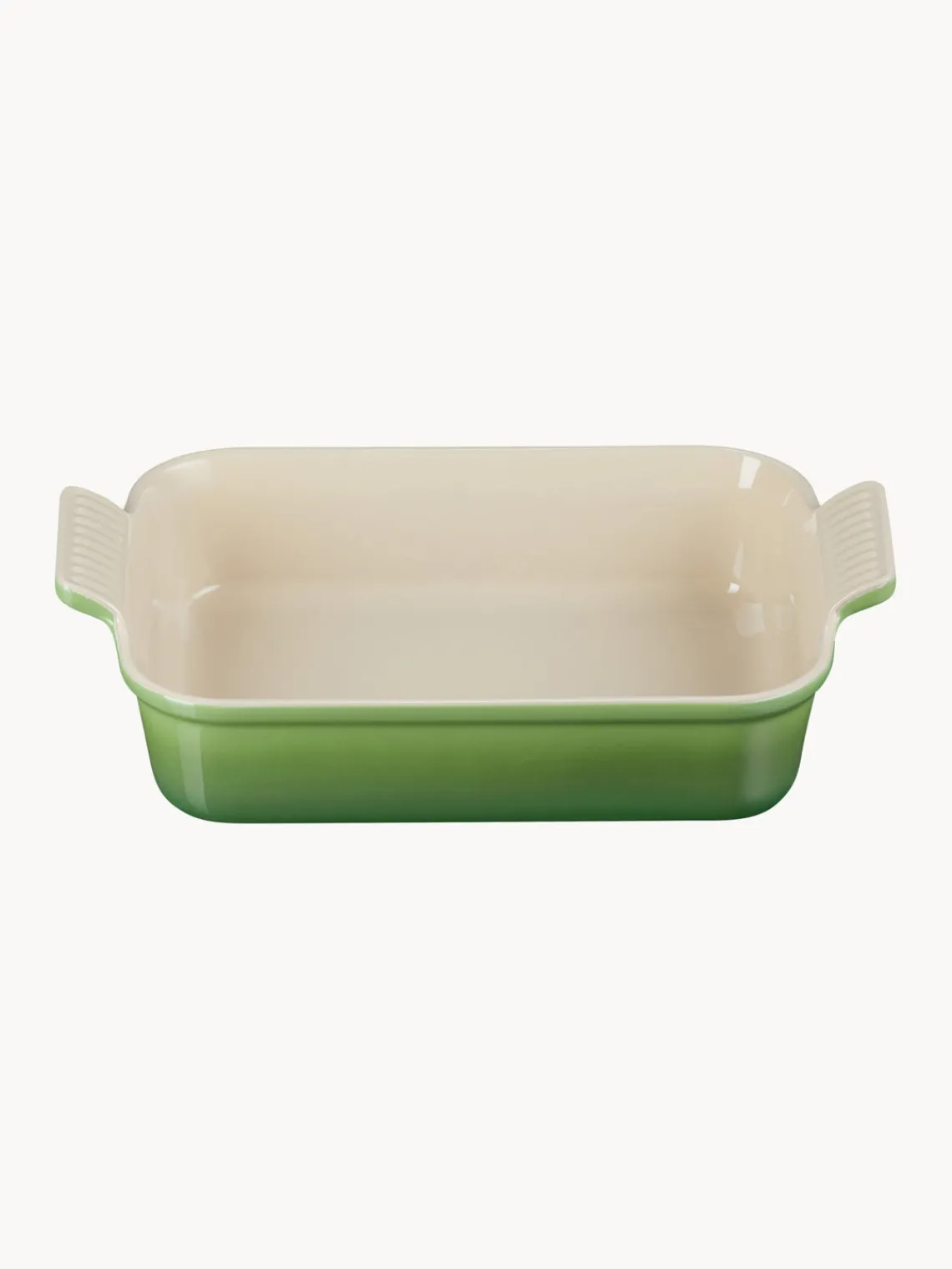 Hot LE CREUSET Plat de cuisson rectangulaire Tradition Tons verts, haute brillance