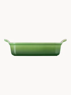Hot LE CREUSET Plat de cuisson rectangulaire Tradition Tons verts, haute brillance