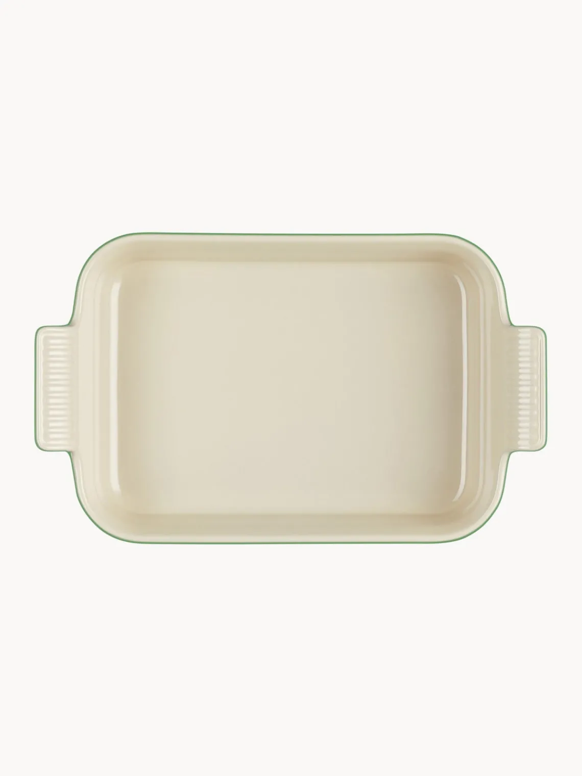 Hot LE CREUSET Plat de cuisson rectangulaire Tradition Tons verts, haute brillance
