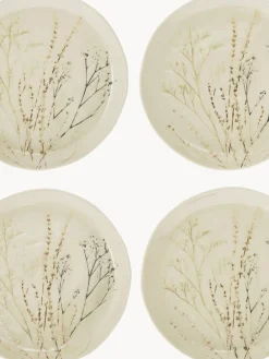 Hot Bloomingville Plat de service artisanal avec motif botanique Bea