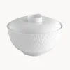 Online Meissen Plat de service artisanal avec couvercle Wellenspiel Relief