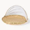 Fashion Cote Table Plat de service avec protection anti-mouches Ancile
