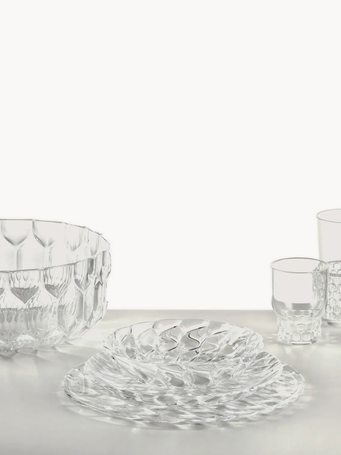 New Kartell Plat de service avec surface texturée Jellies