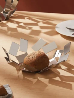 Best ALESSI Plat de service en acier inoxydable La Stanza