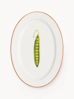 Sale &k Amsterdam Plat de service en porcelaine Fine Bon Chine Pea Petits pois