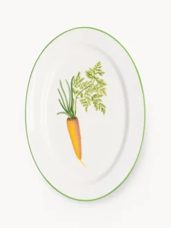 Best &k Amsterdam Plat de service en porcelaine Fine Bon Chine Carrot Carotte