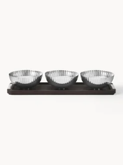 New GEORG JENSEN Plateau apéritif Bernadotte, 4 élém.