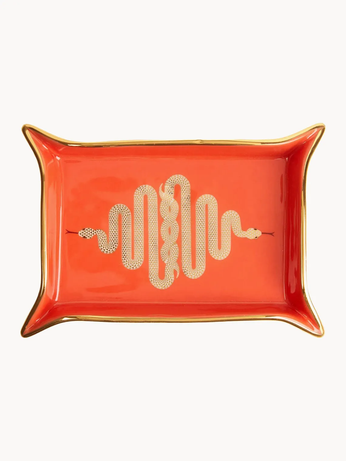 Online Jonathan Adler Plateau décoratif en porcelaine Snake