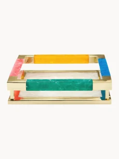Clearance Jonathan Adler Plateau décoratif fait main Mustique