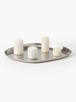 Sale Broste Copenhagen Plateau décoratif Mie Argenté, satiné