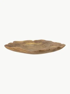 Clearance Bloomingville Plateau de service artisanal en manguier Emilja