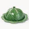 Online BORDALLO PINHEIRO Plateau de service avec couvercle Cabbage