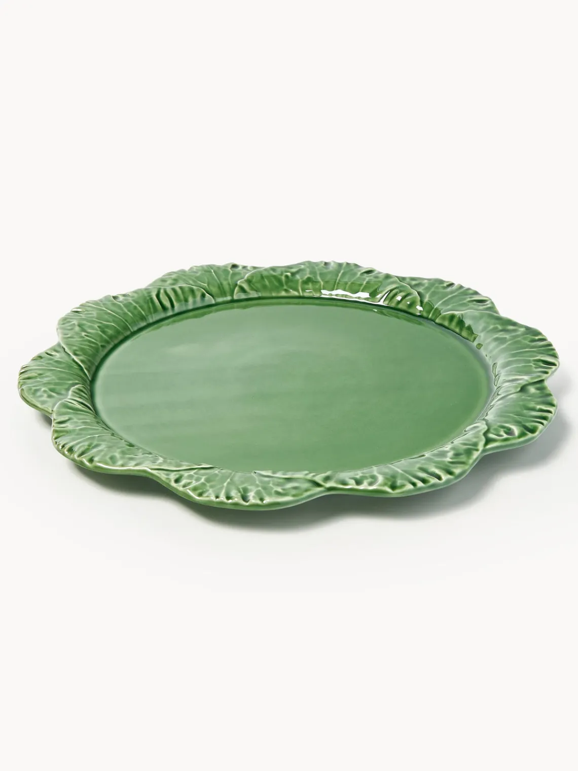 Online BORDALLO PINHEIRO Plateau de service avec couvercle Cabbage