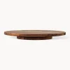 Sale Bloomingville Plateau de service rotatif en bois d'acacia Elenor