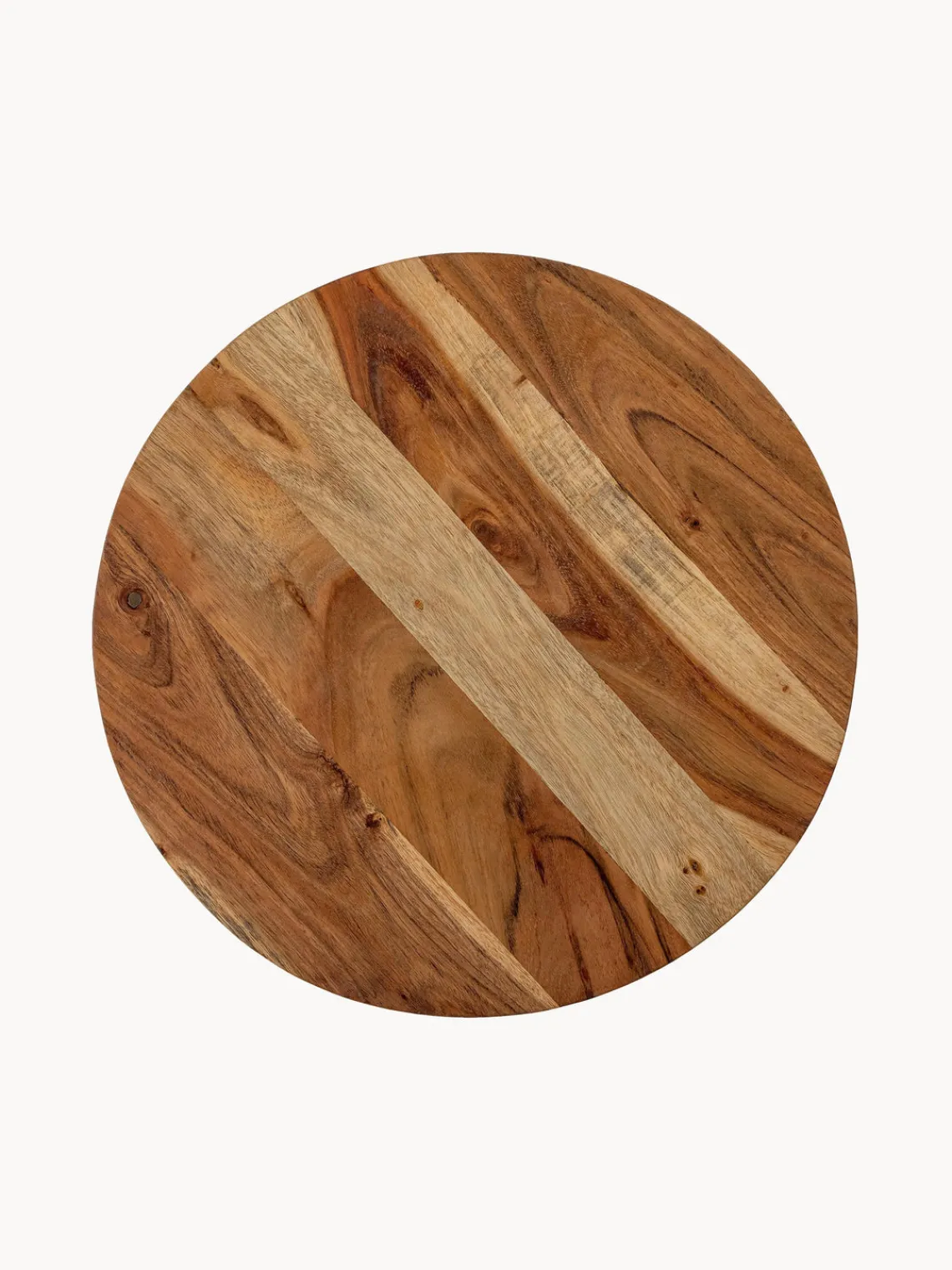 Sale Bloomingville Plateau de service rotatif en bois d'acacia Elenor