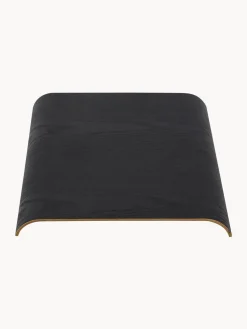 Best AYTM Plateau en chêne pour tabouret Curva Bois de chêne, anthracite laqué