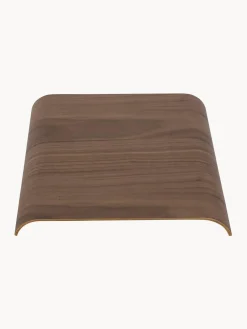 Clearance AYTM Plateau en noyer pour tabouret Curva Bois de noyer